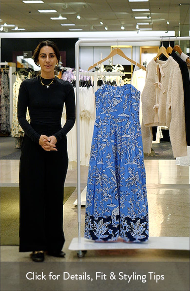 Kenni Strapless Fit & Flare Dress, sales video thumbnail