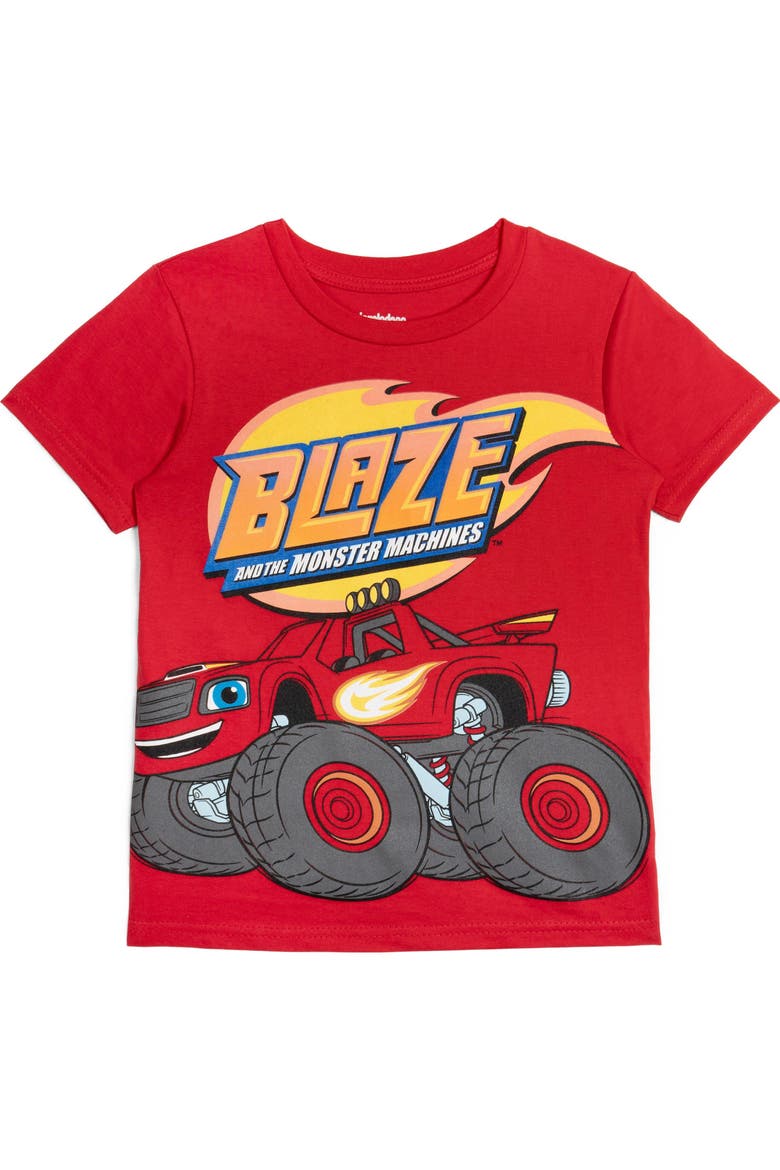 Blaze and the Monster Machines 2-Pack Short Sleeve T-Shirts, Alternate, color, Red Blue Blaze