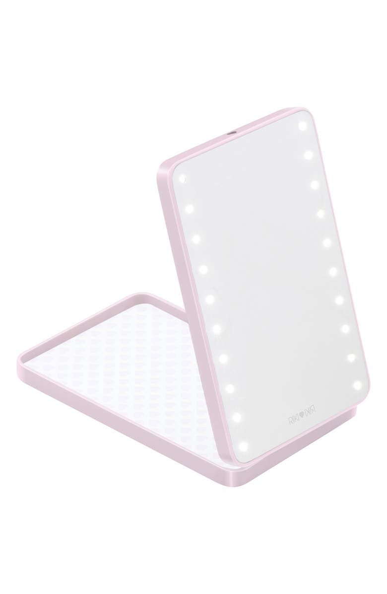 Riki Loves Riki Colorful Lighted Mirrored Compact Case, Alternate, color,