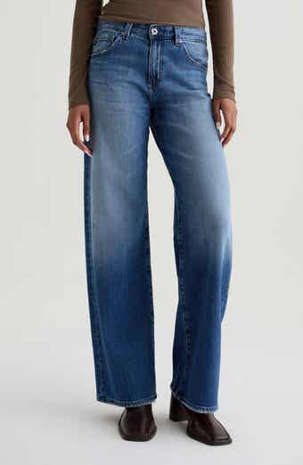 AG Adria Low Rise Baggy Wide Leg Jeans