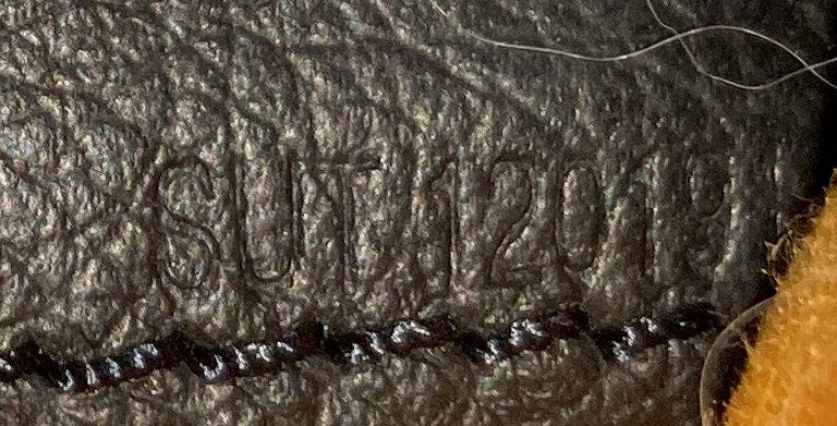 Pre-Owned Goyard Saint Leger Briefcase Backpack Coated Canvas, Alternate, color, Black