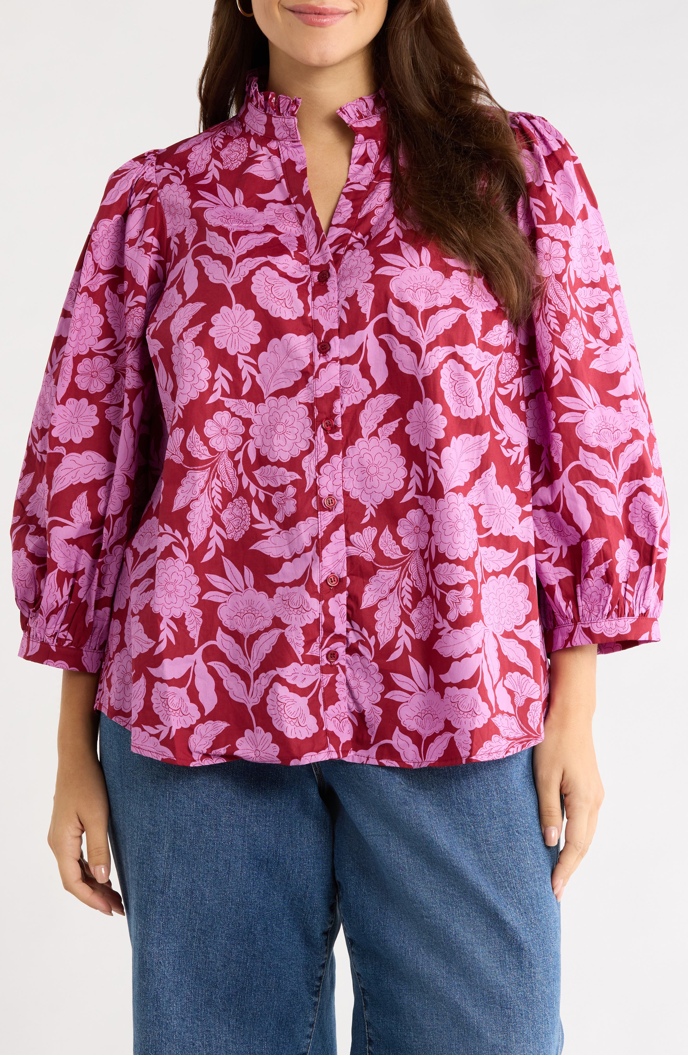 selected BURGUNDY-PINK