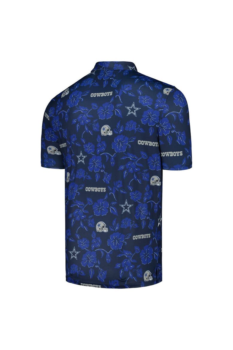 Men's Reyn Spooner Navy Dallas Cowboys Pua Performance Polo, Alternate, color, Navy