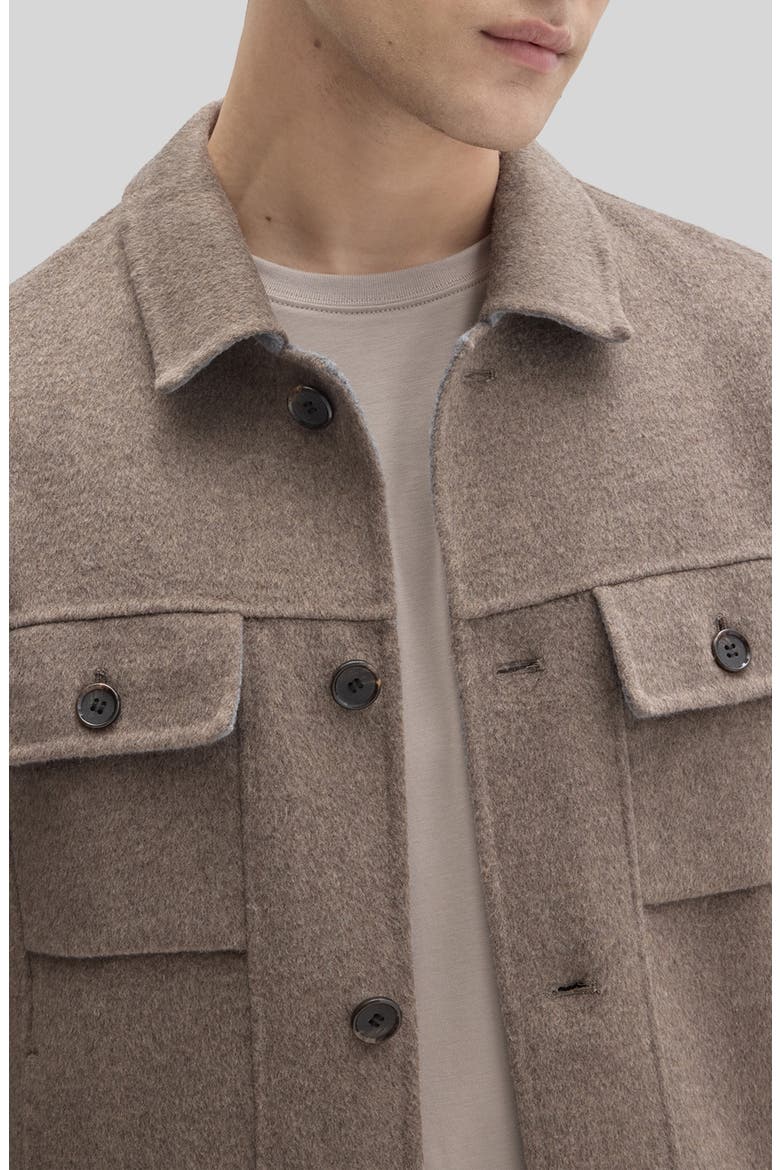 ORTEGA BUTTONED JACKET, Alternate, color, SEQUOIA