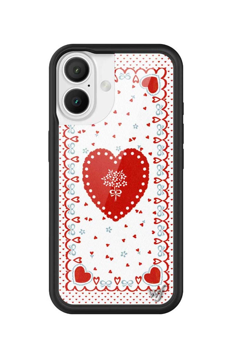 Lovers Lane iPhone Case, Alternate, color, White