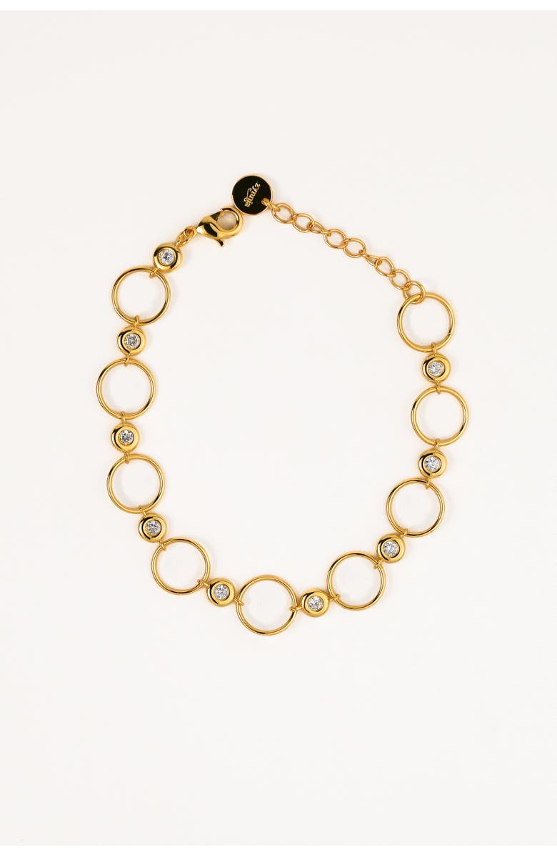 Zynnia Collective Lattice Bracelet, Main, color, Gold