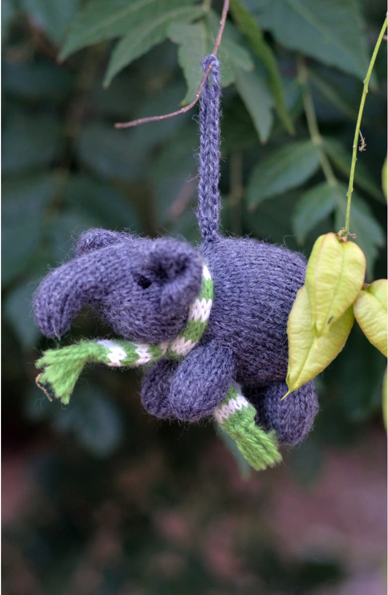 Melange Collection Safari Animal Ornament Set, Alternate, color, Multi