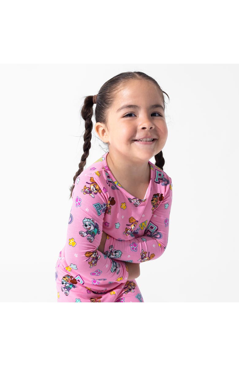 Bellabu Bear Kids' PAW Patrol Varsity Pink Set of 2 Piece Pajamas, Alternate, color, Paw Patrol: Varsity Pink