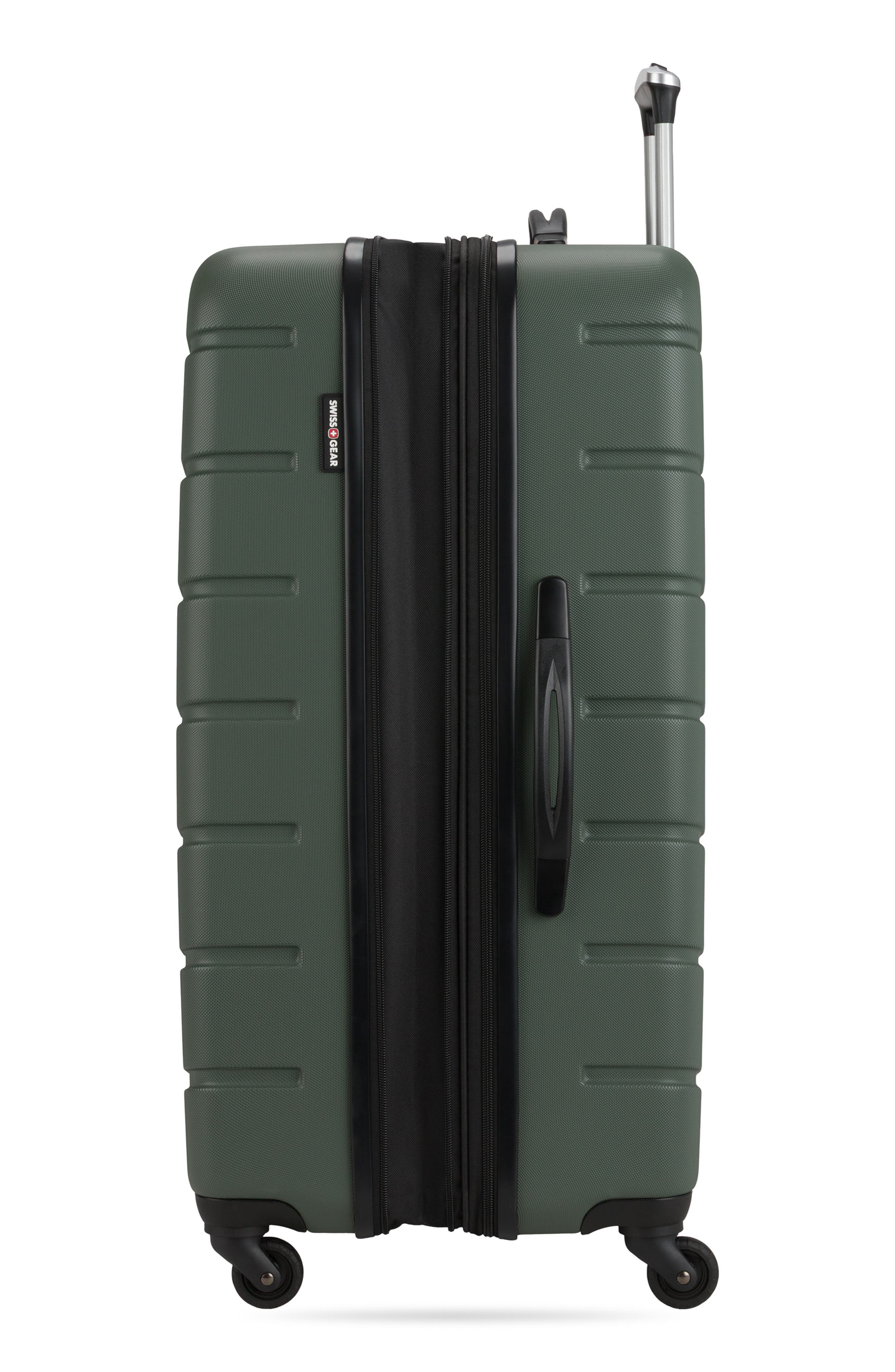 SWISSGEAR 28-Inch Hardside Spinner Suitcase, Alternate, color, Olive