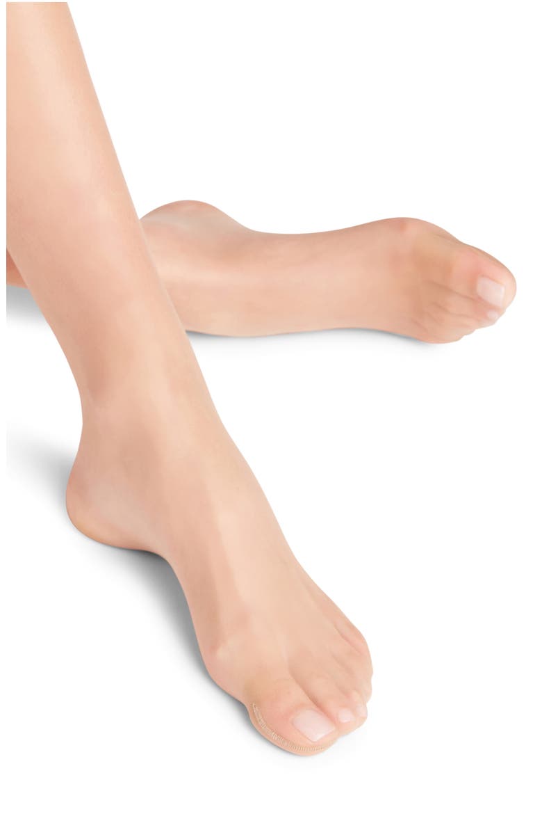 Invisible Deluxe 8 Stay-Up Stockings, Alternate, color, BRAS/ CHAMPAGNE