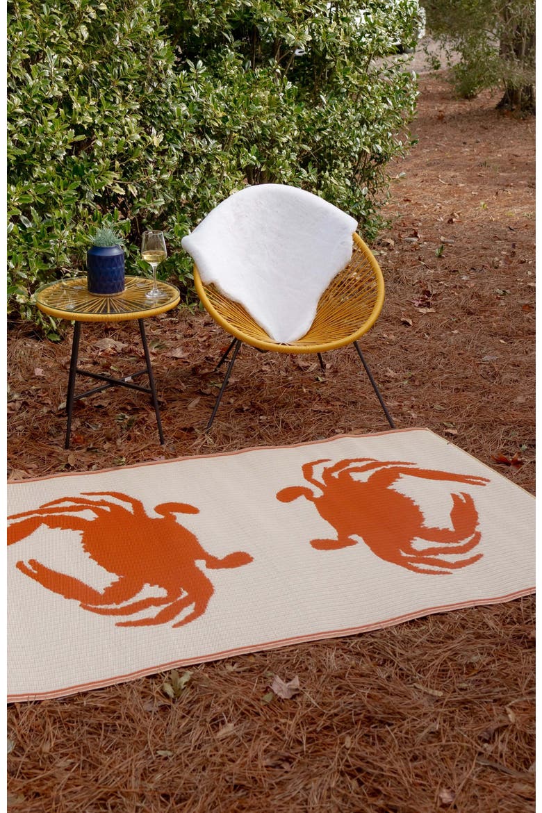 Double Crab Orange & Cream, Alternate, color, orange and cream
