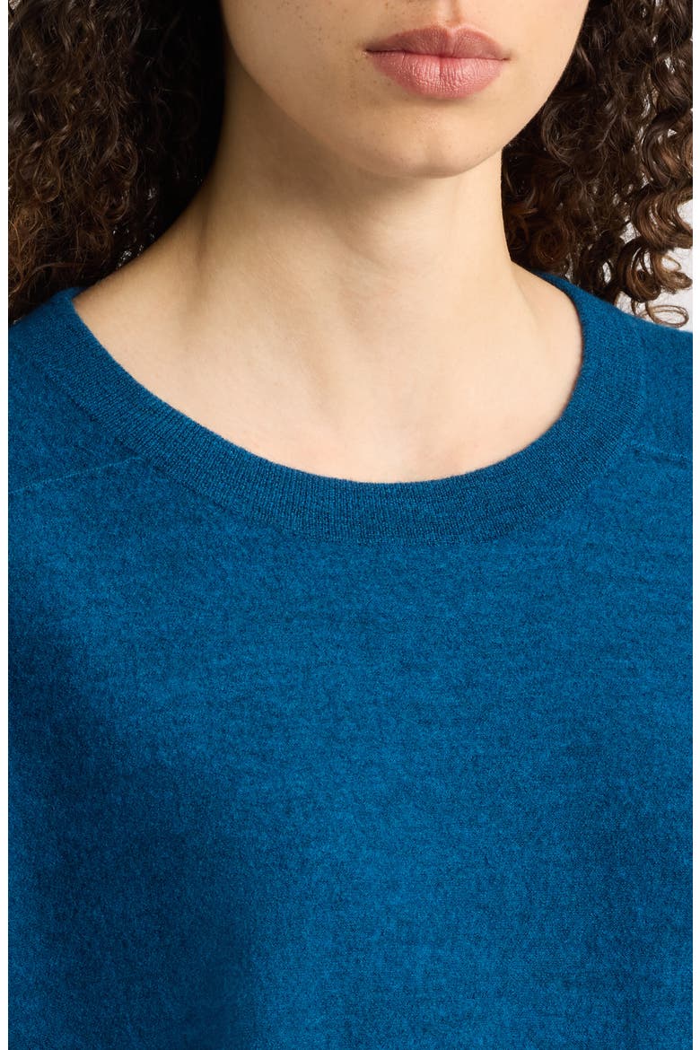 Wool Crewneck Sweater, Alternate, color, BLUE