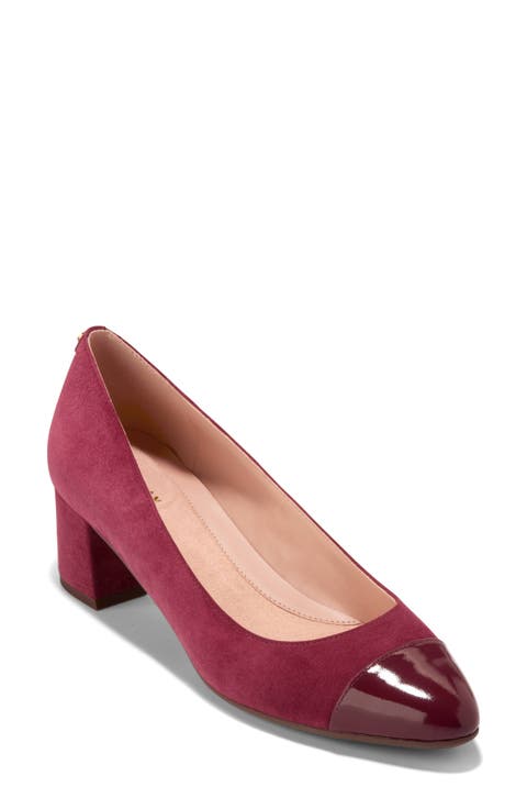 The Go-To Waterproof Block Heel Pump - Wide Width Available (Women)