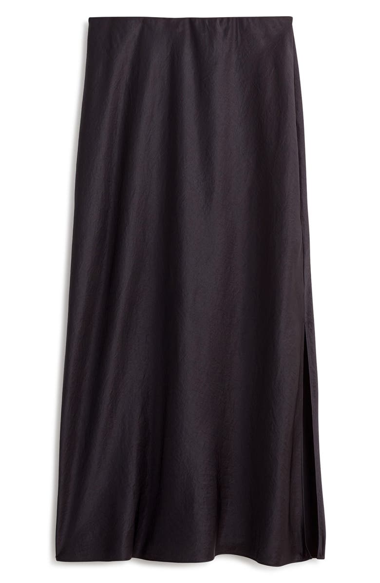 Madewell Satin Maxi Slip Skirt, Alternate, color, 