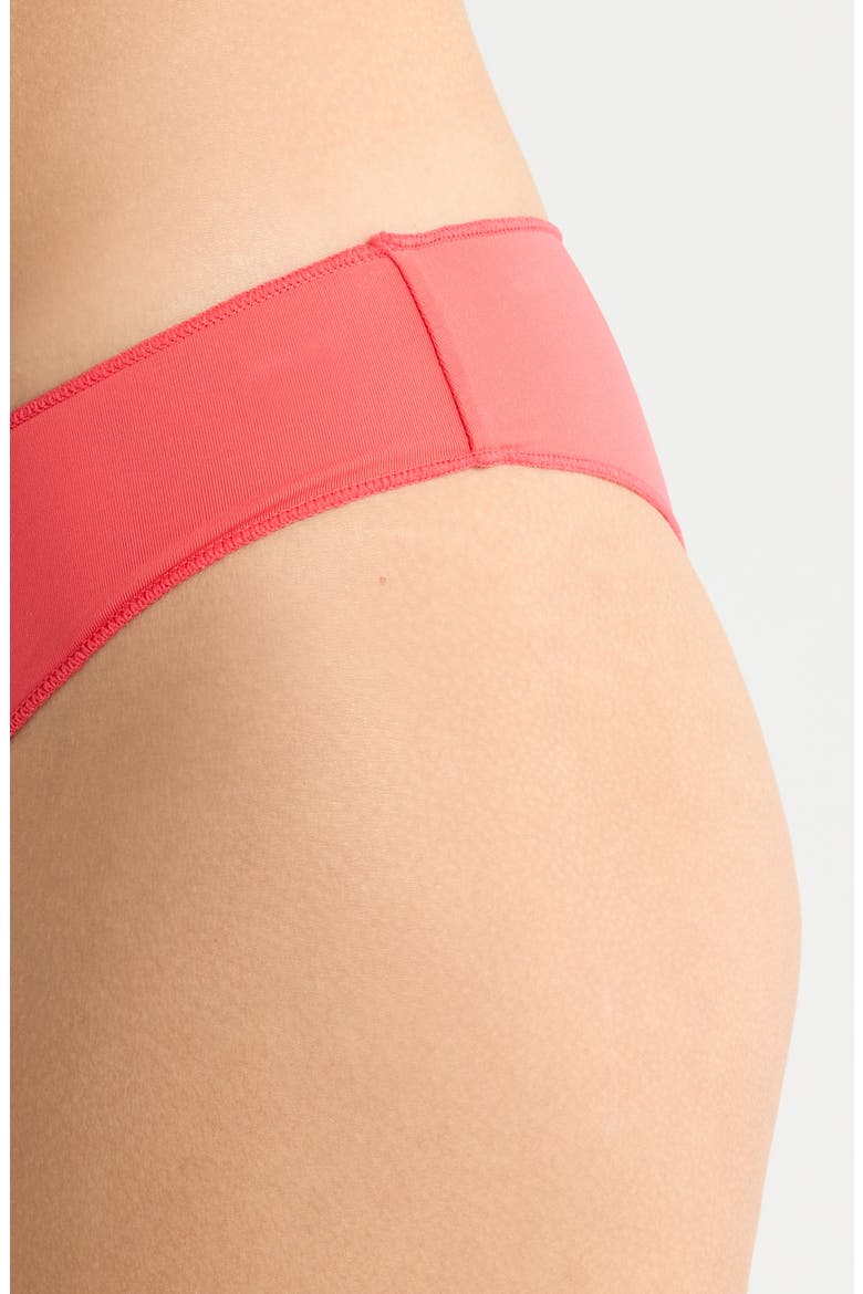 Classic Surf Bikini Bottoms, Alternate, color, RED