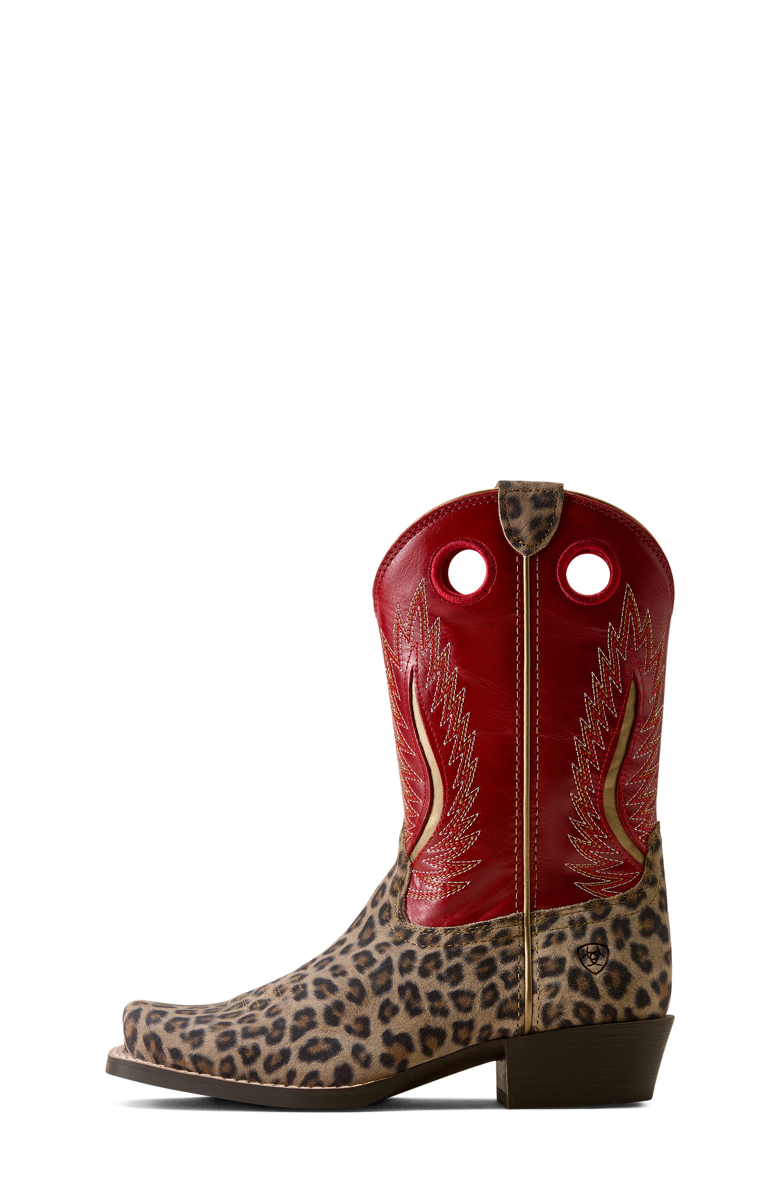 Kids' Futurity Fort Worth Western Boot, Alternate, color, NEUTRAL LEOPARD