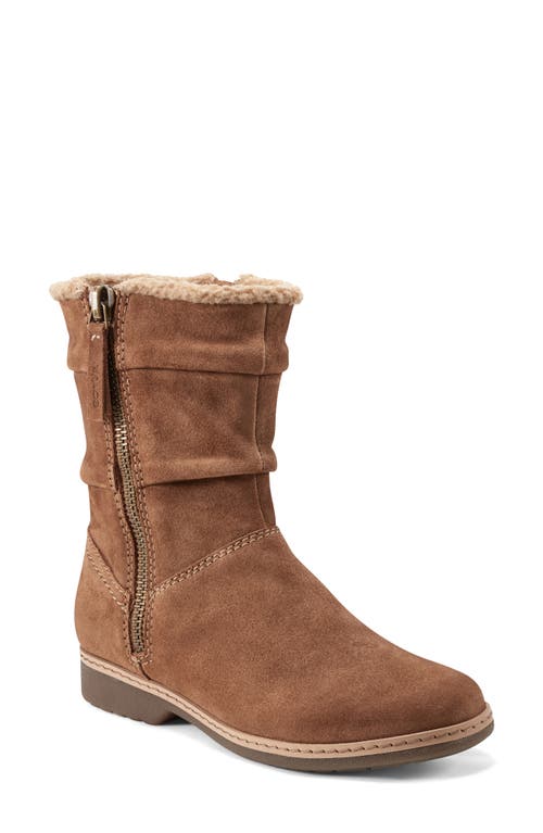 Earth Women's Hyland Water Repellent Round Toe Casual Booties In Brown
