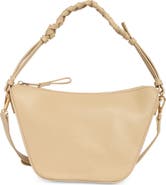 Melie Bianco Audrina Woven Handle Handbag