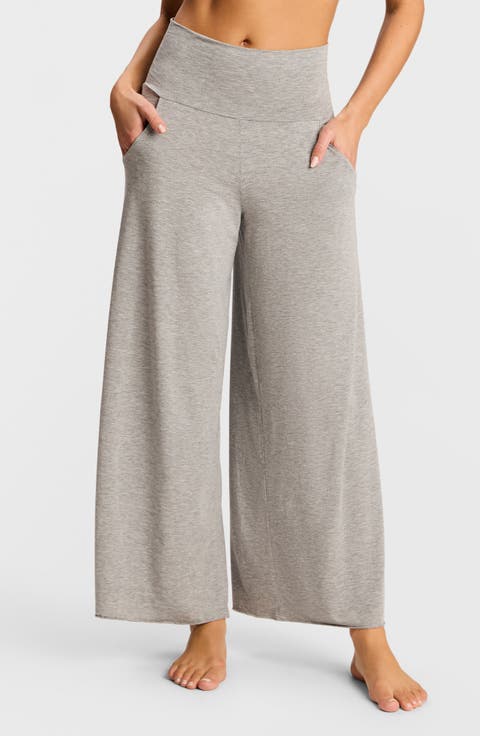 Butter High Waist Wide Leg Lounge Pants