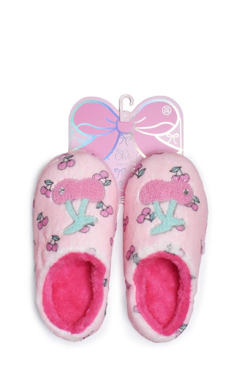 Kids' Cherry Faux Fur Slipper (Little Kid & Big Kid)