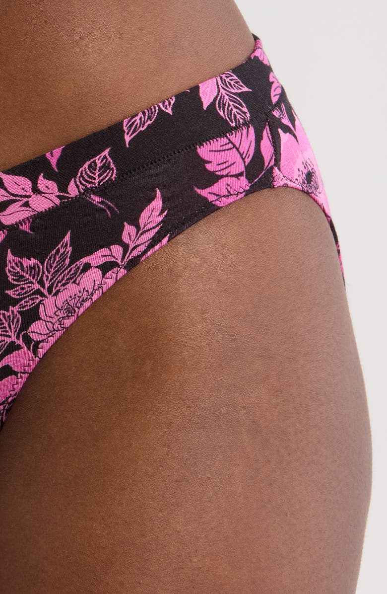 MeUndies FeelFree Bikini, Alternate, color, Pink Bloom