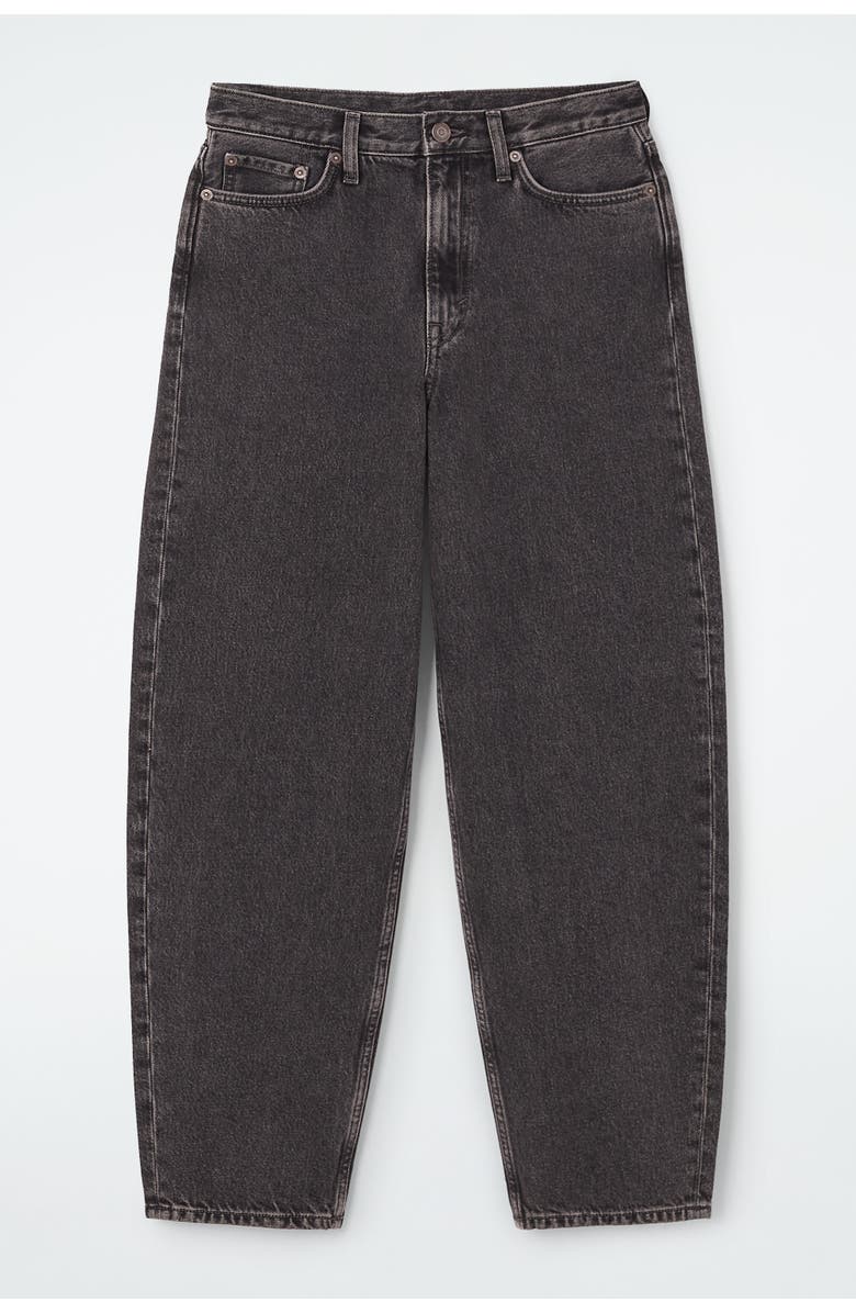 COS Arch Tapered Jeans, Alternate, color, Black