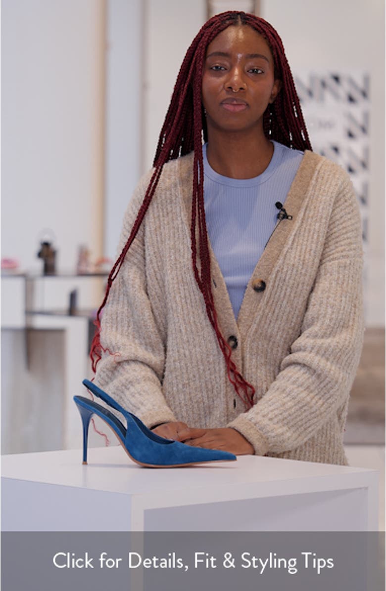 You Wish Slingback Pointed Toe Pump, sales video thumbnail