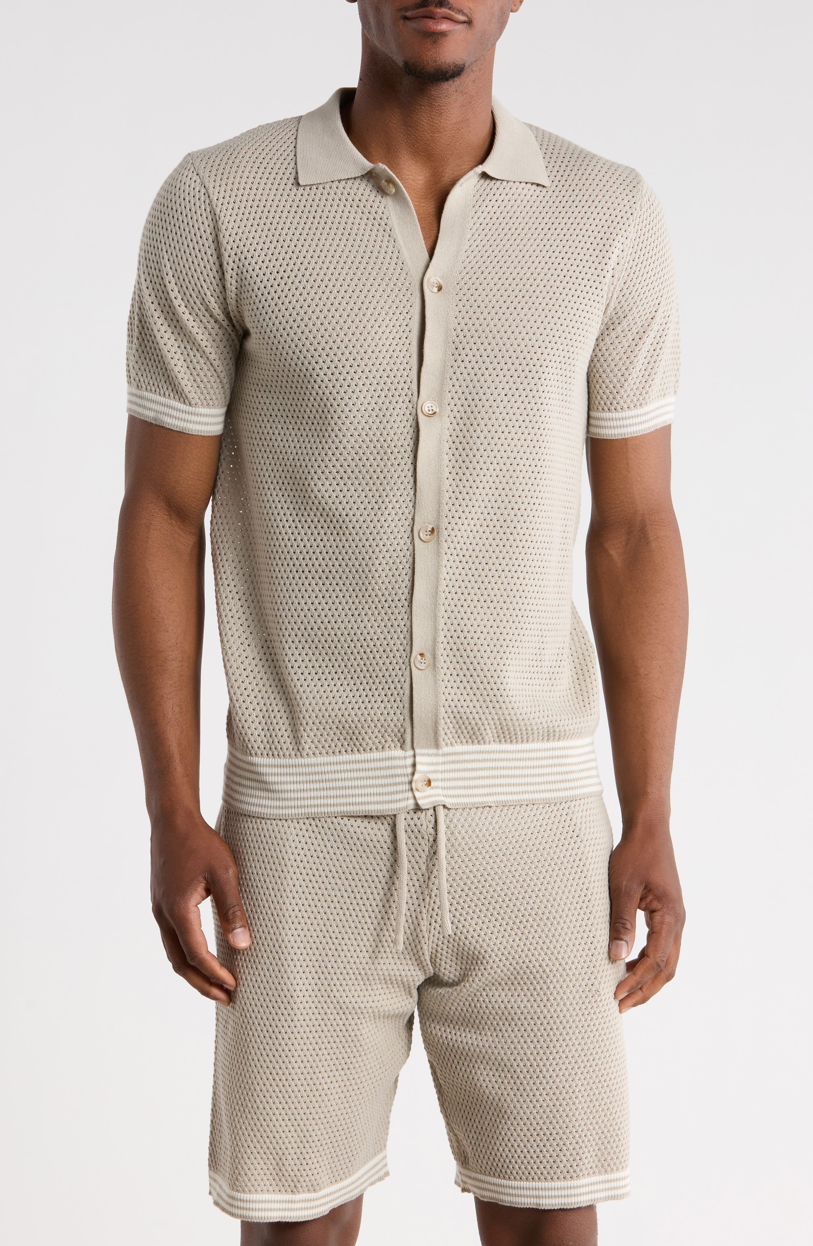 T.R. PREMIUM Textured Sweater Polo