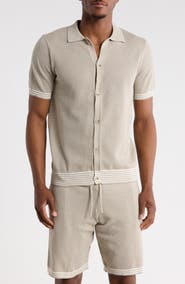 T.R. PREMIUM Textured Sweater Polo