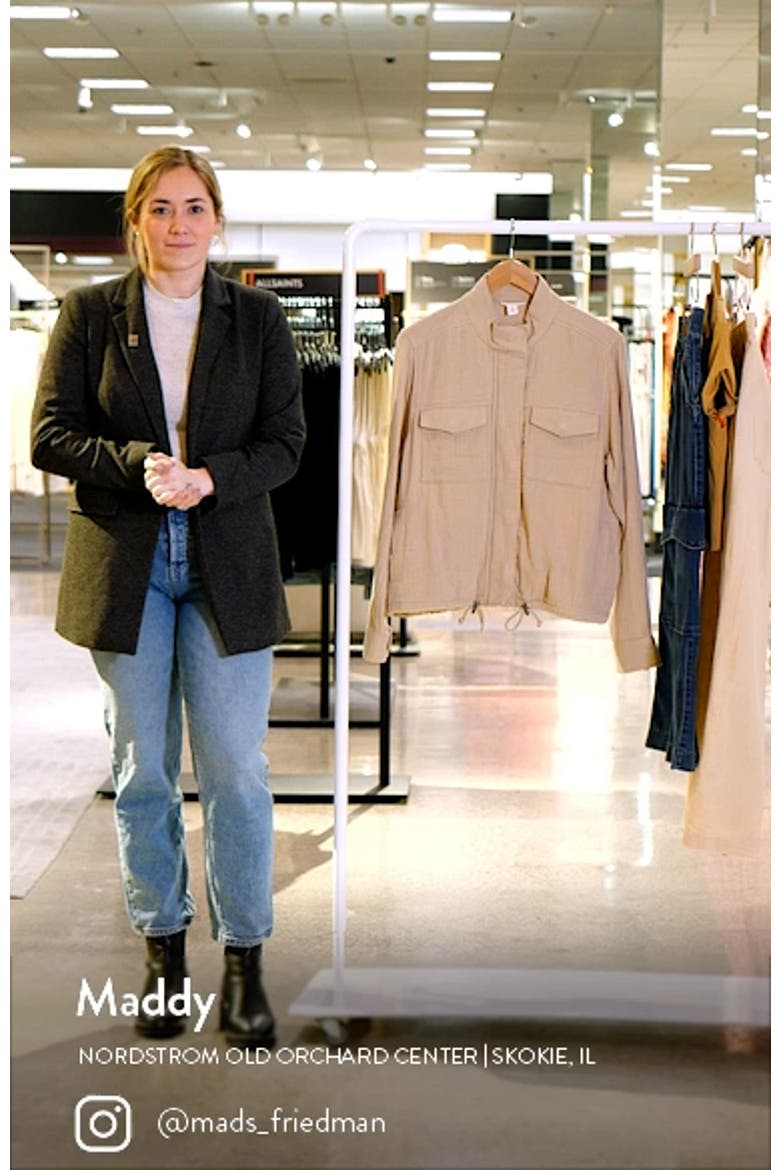 Cotton Gauze Utility Jacket video