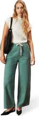 Ro&Zo Denim Drawstring Waist Jeans
