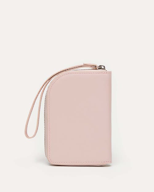 Want Les Essentiels De La Vie Want Les Essentiels Arch Smooth Leather Zip Wallet In Blush