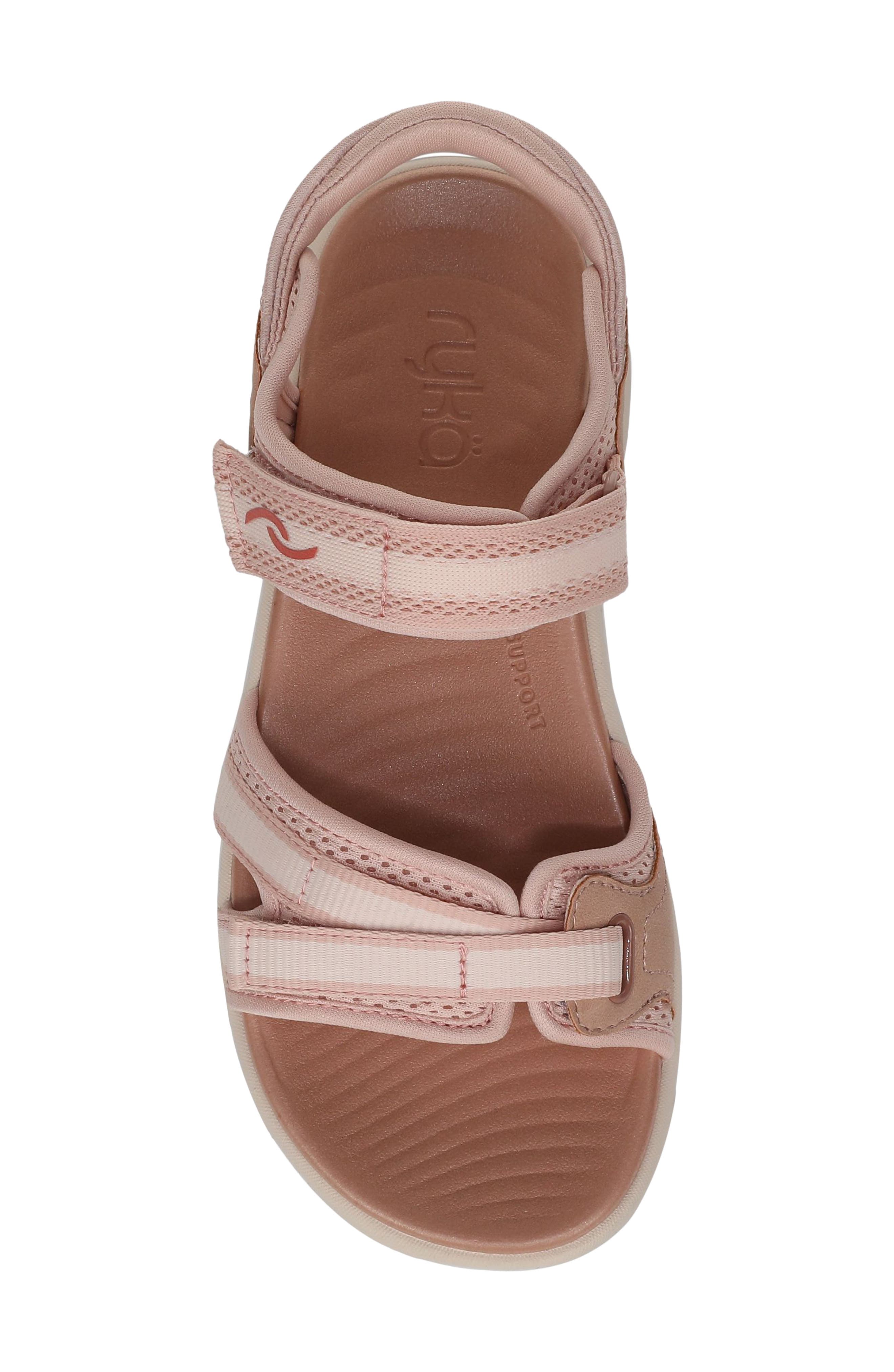 Rykä Devomax Sandal, Alternate, color, Cameo Blush