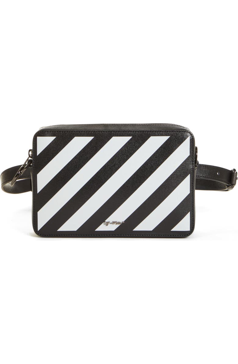 Off-White Diagonal Fanny Pack, Main, color,