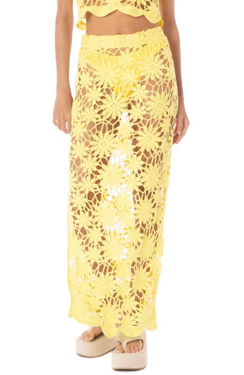 Tano Sheer Cotton Cover-Up Skirt