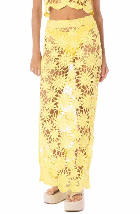 Maaji Tano Sheer Cotton Cover-Up Skirt
