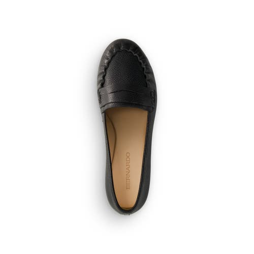 Bernardo Footwear Sage Moccasian Flat In Black