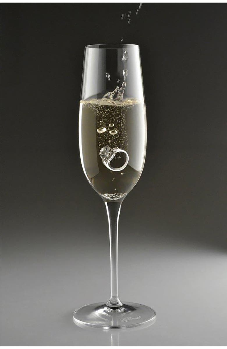 Luigi Bormioli Crescendo Set of 4 Champagne Flutes, Alternate, color,