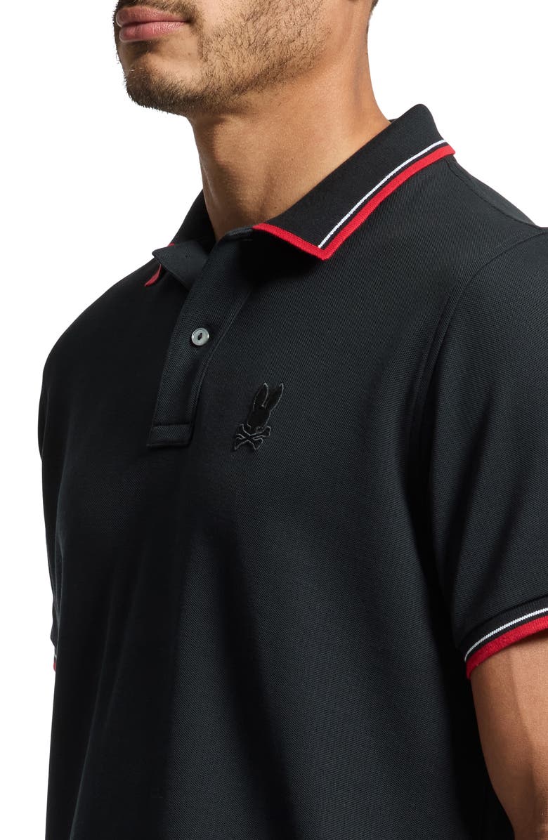 Psycho Bunny Oak City Piqué Polo, Alternate, color,