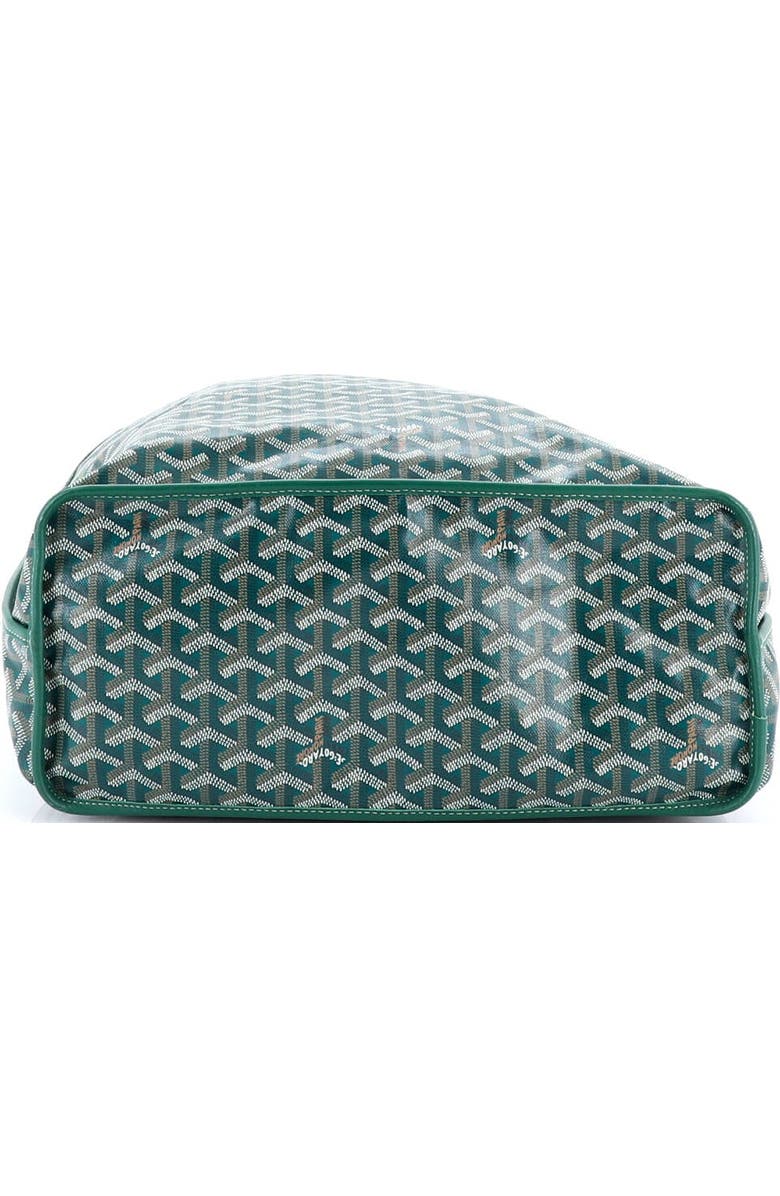 Pre-Owned Goyard Anjou Reversible Tote Coated Canvas PM, Alternate, color, Green