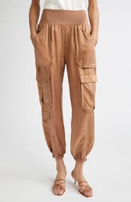 Cinq à Sept Raven Cargo Parachute Pants