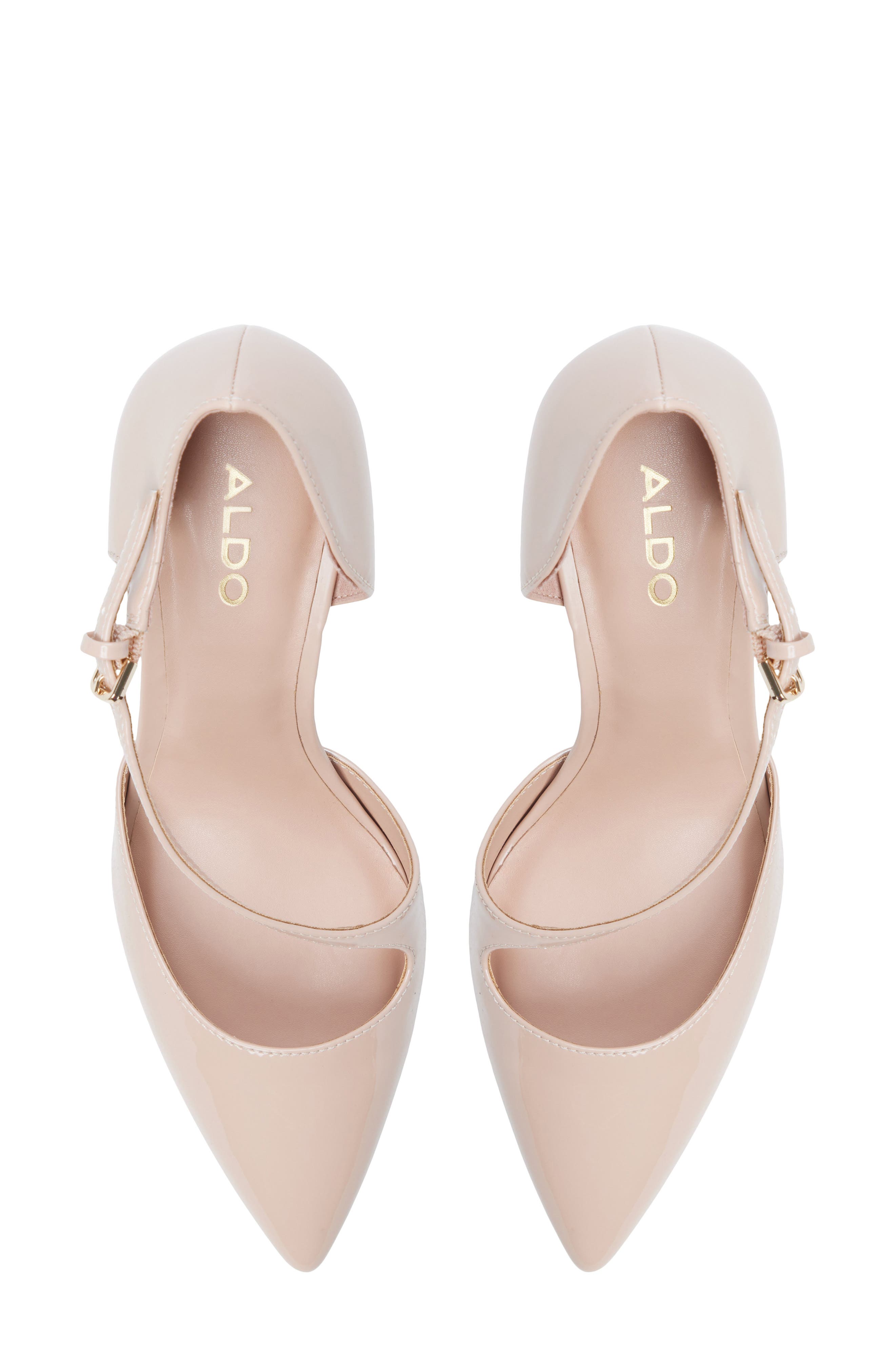 Dakohta Faux Leather Pump, Alternate, color, RUGBY TAN SYNTHETIC PATENT