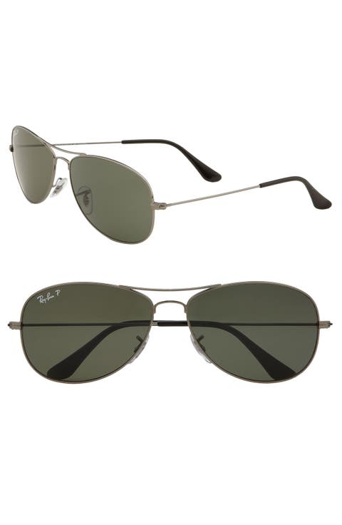 'New Classic Aviator' 59mm Polarized Sunglasses