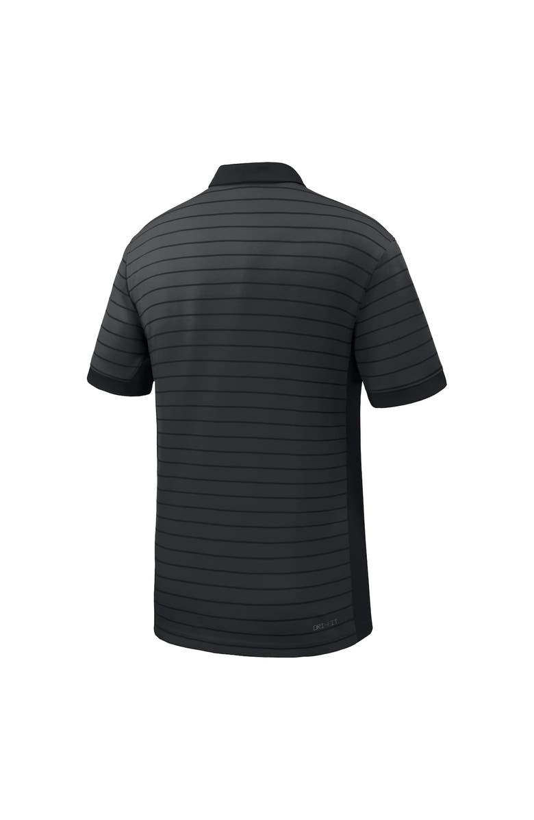 Nike Men's Nike Black Iowa State Cyclones 2025 Early Season Coaches Sideline Victory Stripe Performance Polo, Alternate, color, Black