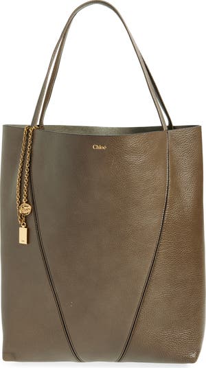 Chloé Large Spin Leather Tote | Nordstrom