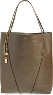 Chloé Large Spin Leather Tote