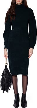Walter Baker Adaline Long Sleeve Turtleneck Dress