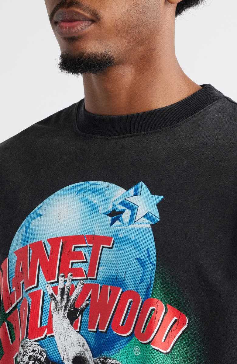 ID Supply Co Planet Hollywood<sup>™</sup> Titan Atlas Cotton Graphic T-Shirt, Alternate, color, Washed Black