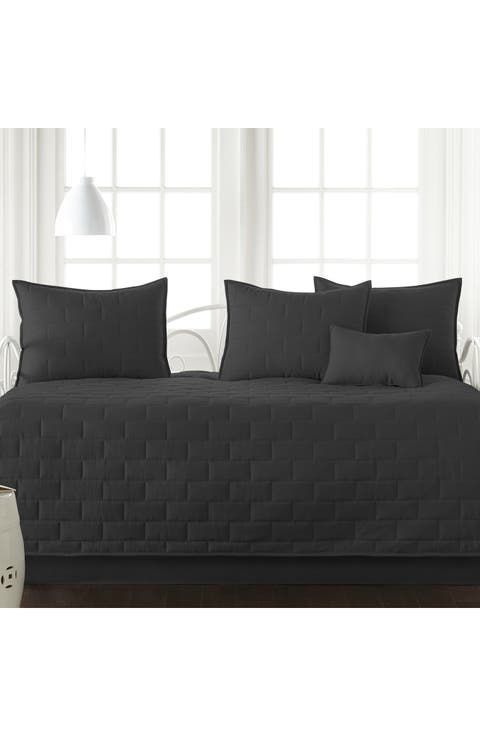 Daybed Brickyard Quilt Set