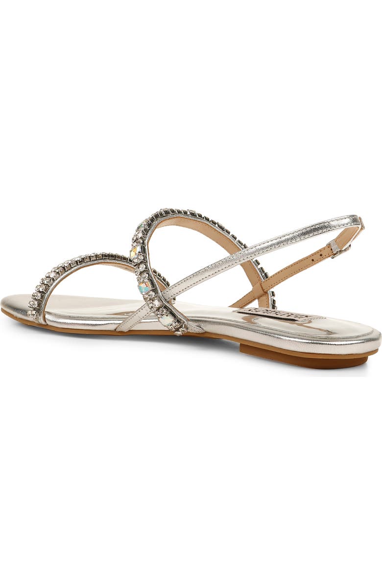 Badgley Mischka Collection Zandra Embellished Sandal, Alternate, color,